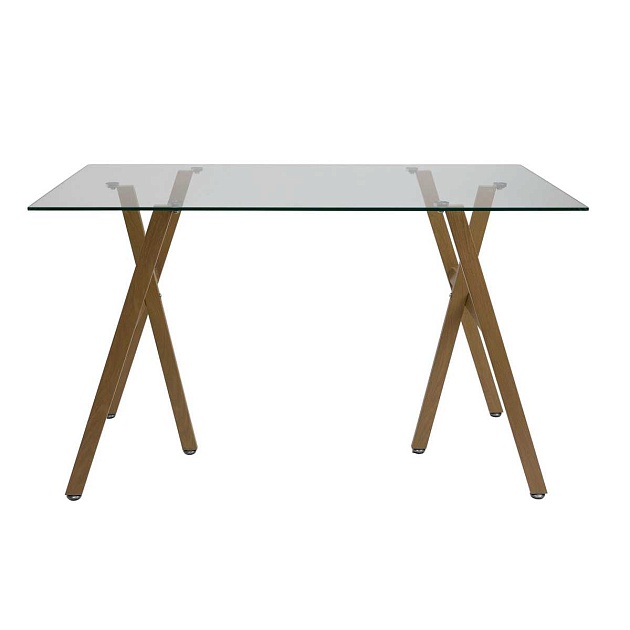 Письменный стол AksHome Nephrite прозрачный, стекло 86203 Фото № 9