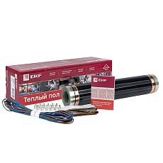 Инфракрасный пленочный теплый пол 1980Вт 9м2 ширина 0,5 метра EKF Ik-220-1980/0,5-9