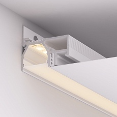 Профиль Arlight Stretch-20-Wall-D-Side-2000 White 042945 2