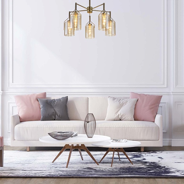 Потолочная люстра Escada DIVITA 688/5P изображение 3 Потолочная люстра Escada DIVITA 688/5P Фото № 3