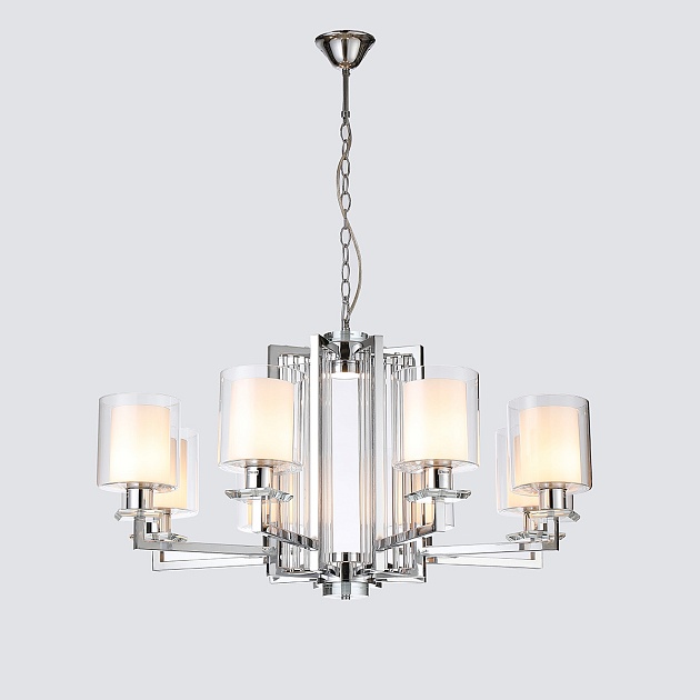 Подвесная люстра iLamp King RM6201-8 CR+CL Фото № 