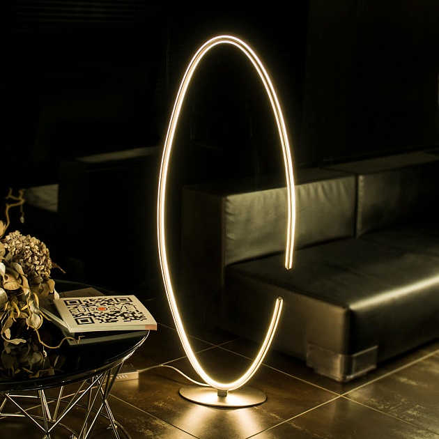 Торшер Eurosvet 80415/1 сатин-никель изображение 3 Торшер Eurosvet 80415/1 сатин-никель Фото № 3