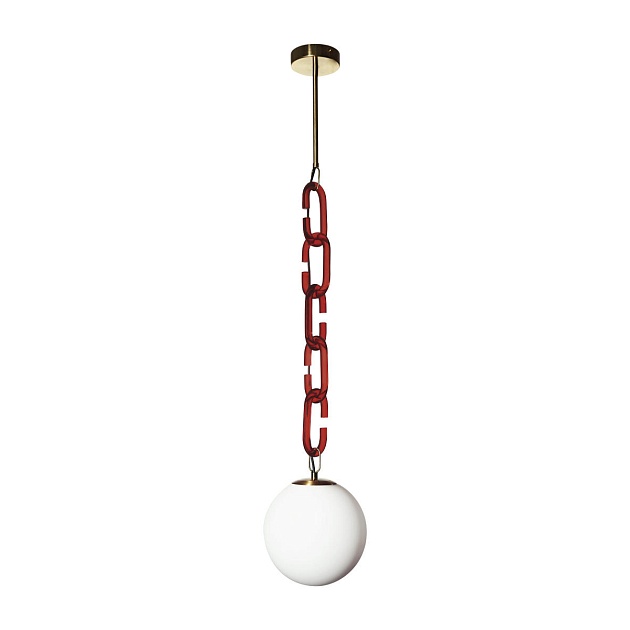 Подвесной светильник Loft IT Chain 10128P Red Фото № 