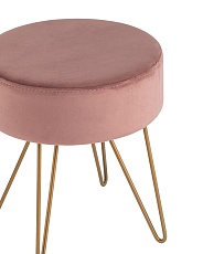Пуф Stool Group Спейси велюр пыльно-розовый vd-spacy-b15 2