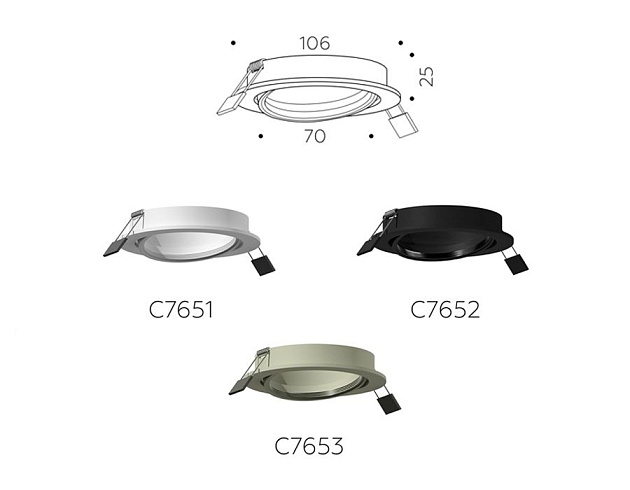 Корпус светильника Ambrella light DIY Spot C7653 Фото № 9