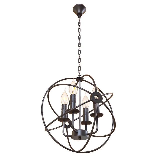 Подвесная люстра Loft IT Foucaults Orb Loft1192-4 изображение 3 Подвесная люстра Loft IT Foucaults Orb Loft1192-4 Фото № 3