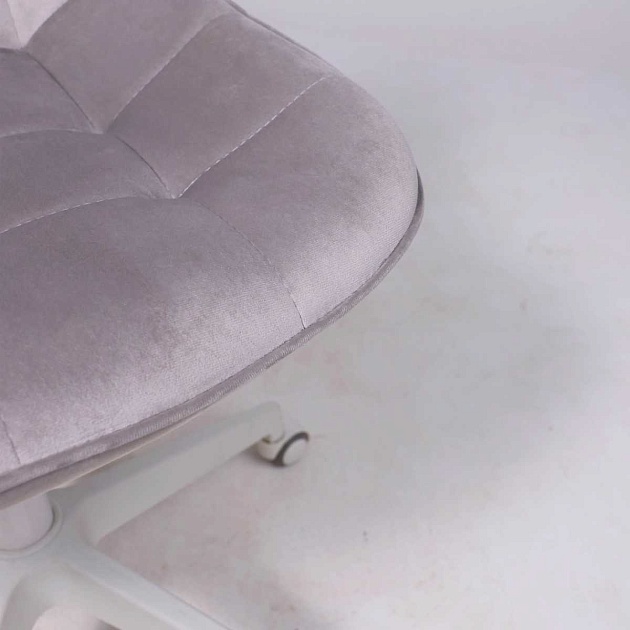 Поворотное кресло AksHome Carolyn велюр, серый 91957 изображение 10 Поворотное кресло AksHome Carolyn велюр, серый 91957 Фото № 10