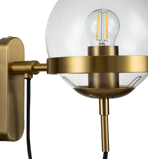 Бра Indigo Faccetta 13005/1W Bronze V000108 Фото № 4