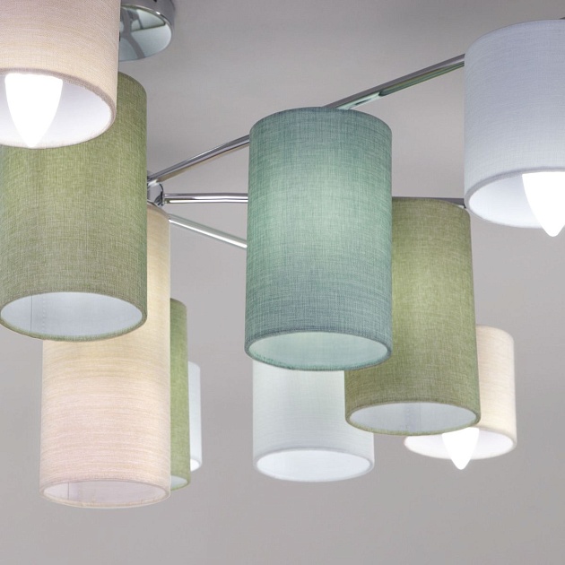 Подвесная люстра Eurosvet Pastel 60152 хром изображение 4 Подвесная люстра Eurosvet Pastel 60152 хром Фото № 4