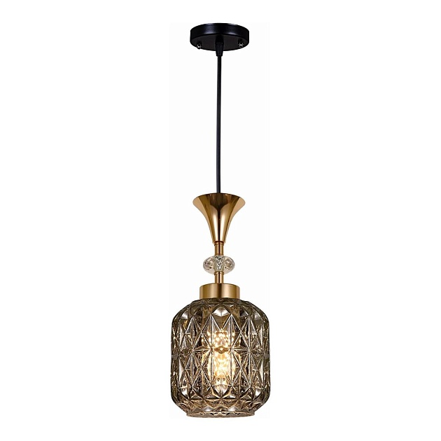 Подвесной светильник Reluce 02003-0.9-01 Smoke Фото № 