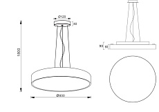 Подвесной светодиодный светильник Deko-Light Menkar 342206 1