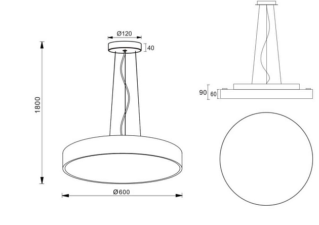 Подвесной светодиодный светильник Deko-Light Menkar 342206 Фото № 2