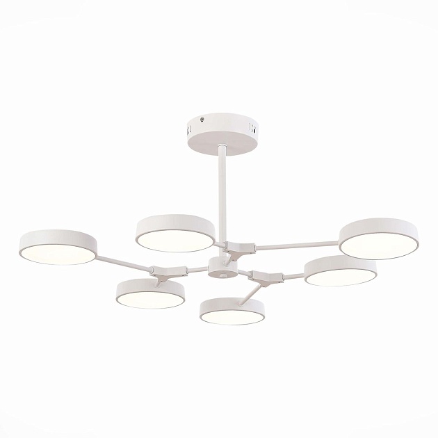 Потолочная светодиодная люстра Evoluce Monta SLE6003-502-06 изображение 4 Потолочная светодиодная люстра Evoluce Monta SLE6003-502-06 Фото № 4