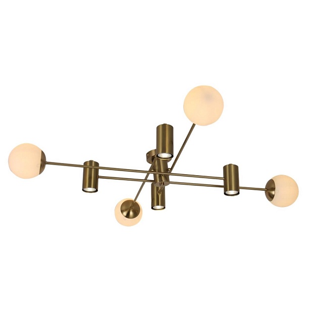 Потолочная люстра Omnilux Kerbors OML-68407-08 изображение Потолочная люстра Omnilux Kerbors OML-68407-08 Фото №