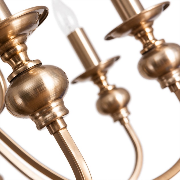 Подвесная люстра Arte Lamp Passoni A6097LM-12PB Фото № 2