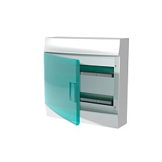 Бокс настенный Mistral41 36М зеленая дверь (без клемм) 2ряда белый 1SPE007717F0920