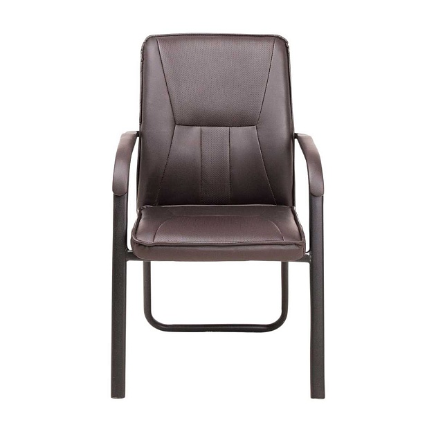 Офисный стул AksHome Oscar коричневый, экокожа, цвет каркаса черный 87599 изображение 12 Офисный стул AksHome Oscar коричневый, экокожа, цвет каркаса черный 87599 Фото № 12