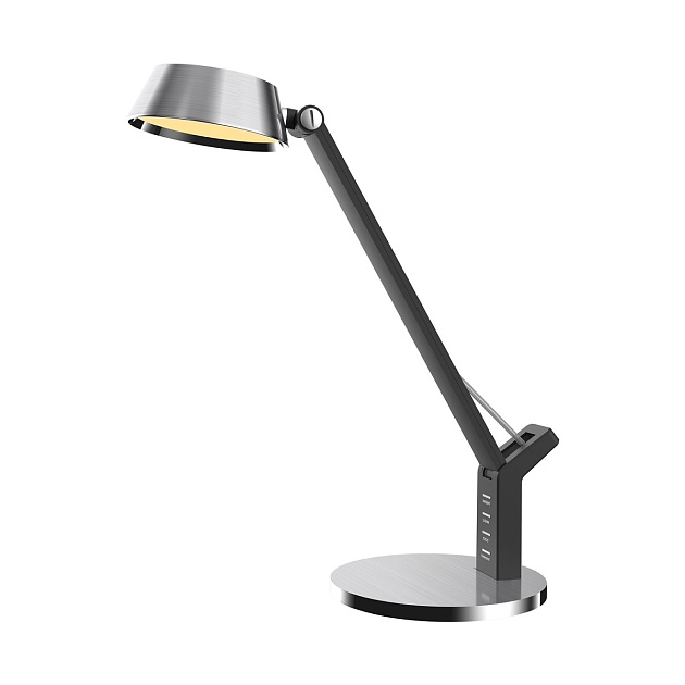 Настольная светодиодная лампа Gerhort BL1855 SILVER Фото № 