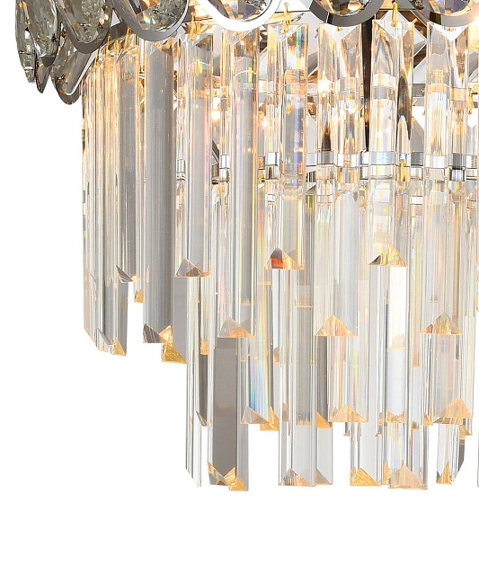 Подвесная люстра Natali Kovaltseva Armour 81436/6C Chrome изображение 3 Подвесная люстра Natali Kovaltseva Armour 81436/6C Chrome Фото № 3