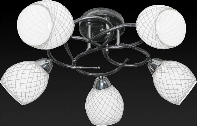 Потолочная люстра Toplight Jeanine TL7430X-05BP Фото № 3