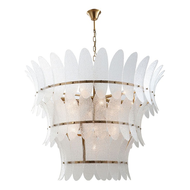 Подвесная люстра iLamp Gramercy 15602-19 ANB+CL Фото № 