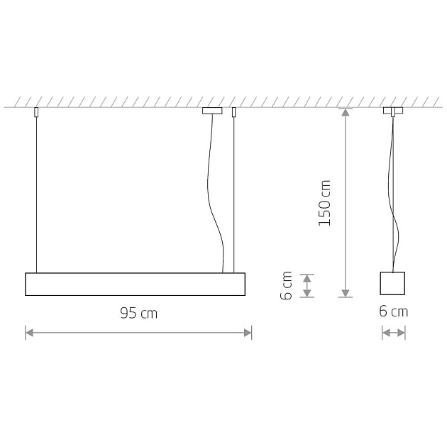 Подвесной светильник Nowodvorski Soft Led 90x6 7547 изображение 2 Подвесной светильник Nowodvorski Soft Led 90x6 7547 Фото № 2