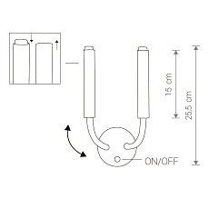 Бра Nowodvorski Stalactite 9055 1