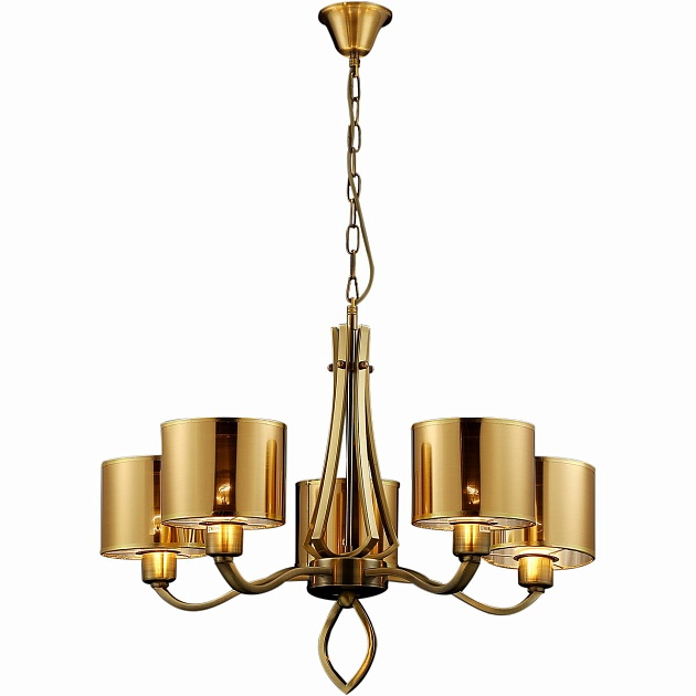 Подвесная люстра Illumico IL1802-5P-17 AB изображение Подвесная люстра Illumico IL1802-5P-17 AB Фото №