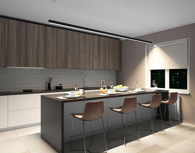 Подвесной светодиодный светильник Denkirs DK9303-BK изображение 5 Подвесной светодиодный светильник Denkirs DK9303-BK Фото № 5