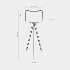 Торшер TK Lighting 5039 Treviso 1