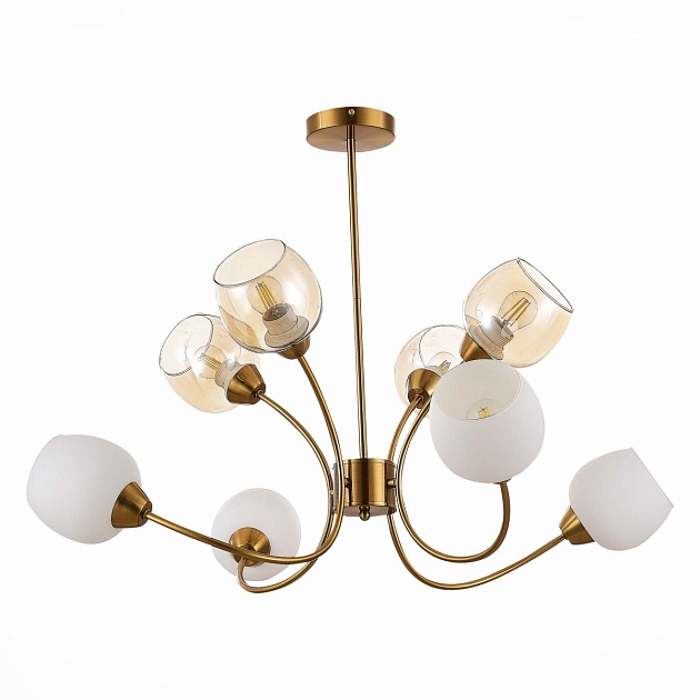 Подвесная люстра Evoluce Tratti SLE1136-302-08 Фото № 3