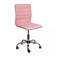 Офисное кресло AksHome Grace розовый, экокожа 48043