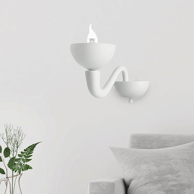 Бра Divinare Bianca 7091/01 AP-1 изображение 6 Бра Divinare Bianca 7091/01 AP-1 Фото № 6