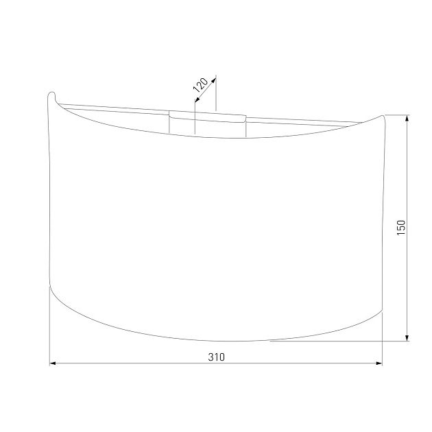 Настенный светильник TK Lighting 3321 Rondo Graphite Фото № 2