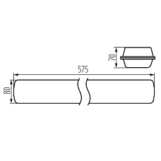 Линейный светильник Kanlux MAH LED HI 19W-NW RYF 22606 2