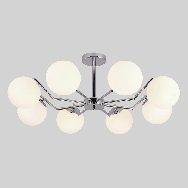 Подвесная люстра Eurosvet Frost 70154/8 хром Фото № 