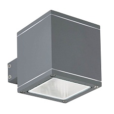 Уличный настенный светильник Ideal Lux Snif Ap1 Square Antracite 121963