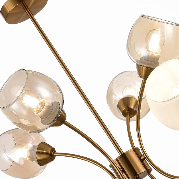 Подвесная люстра Evoluce Tratti SLE1136-302-08 Фото № 2