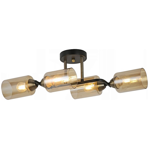 Потолочная люстра Illumico IL8148-4COU-79 BK BR Фото № 