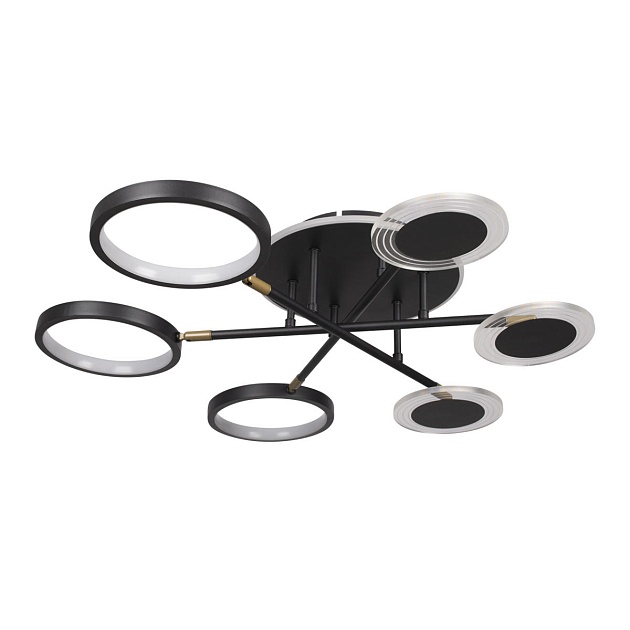 Потолочная светодиодная люстра Loft IT Megan 10164S Black изображение Потолочная светодиодная люстра Loft IT Megan 10164S Black Фото №