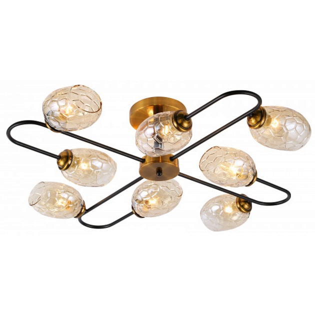 Потолочная люстра Rivoli Moonless 3126-308 Б0054857 Фото № 