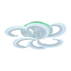 Потолочная светодиодная люстра Profit Light 8462/3+3A WHT 2