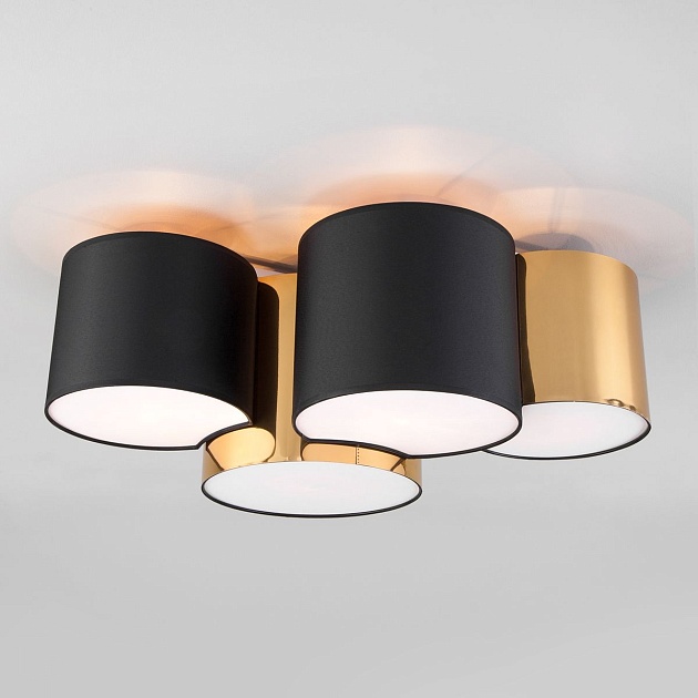 Потолочный светильник TK Lighting 3446 Mona Black/Gold изображение Потолочный светильник TK Lighting 3446 Mona Black/Gold Фото №