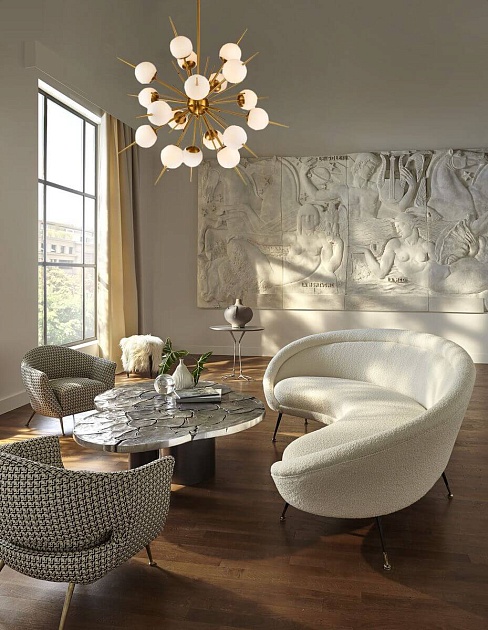 Подвесная люстра Milosh Tendence 0764CL-18AB Фото № 2