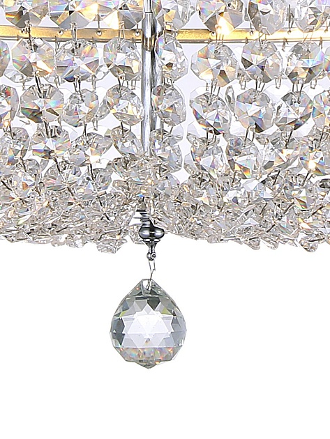 Потолочный светильник Natali Kovaltseva Barocco 81405/8C Chrome Фото № 3