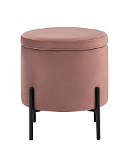 Пуф Stool Group Грейс велюр пыльно-розовый vd-grays-b15 1