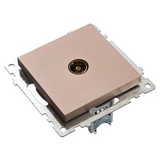 ТВ-розетка Stekker Катрин шампань GLS00-7108-02 39600 2