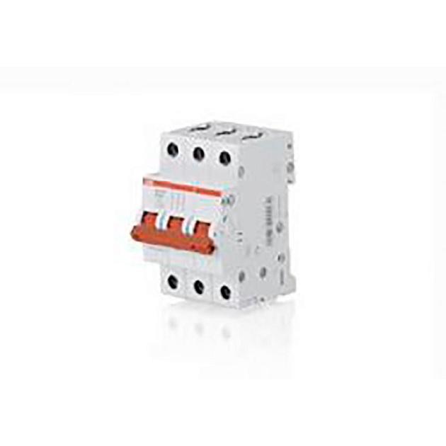 Рубильник 3пол. SHD203/63 рычаг крас. 2CDD273111R0063 изображение Рубильник 3пол. SHD203/63 рычаг крас. 2CDD273111R0063 Фото №