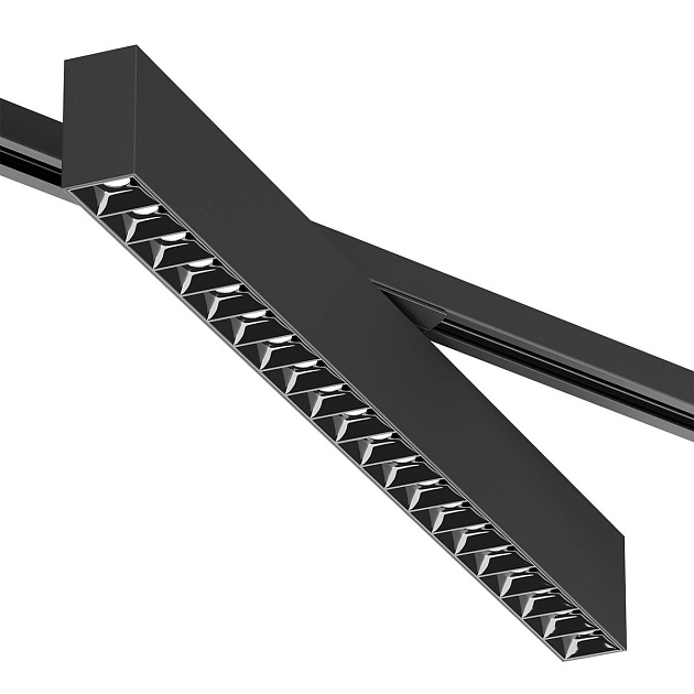 Трековый светодиодный светильник Denkirs Edder DK6644-BK Фото № 