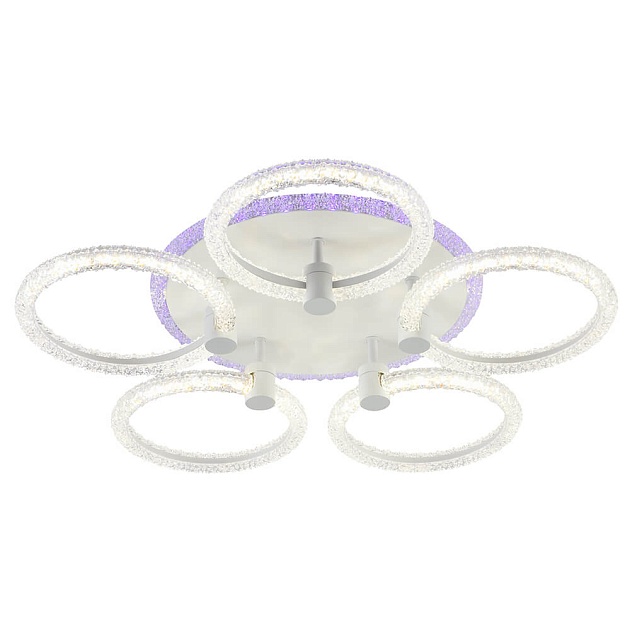 Потолочная светодиодная люстра Profit Light 8024/5 WHT Фото № 3